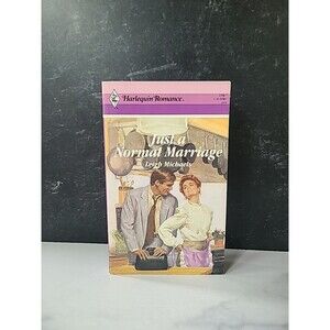 Just A Normal Marriage By Leigh Michaels Paperback